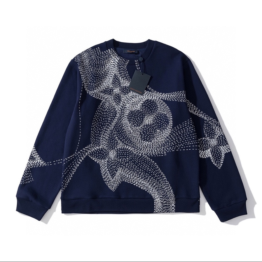 Louis Vuitton Flower Printed Sweatshirt